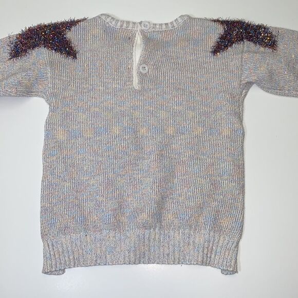 New Andy & Evan Girls Long Sleeve Sweater W/ Star - Picture 7 of 12